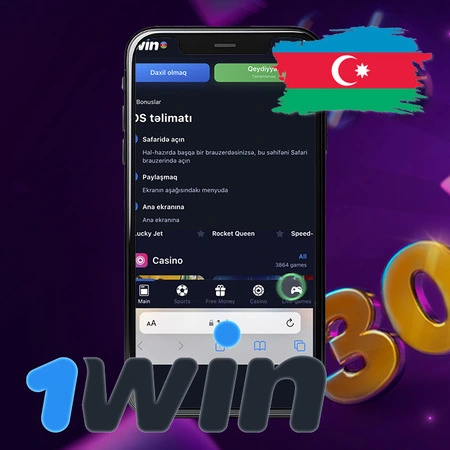 iOS üçün 1Win app yükləyin